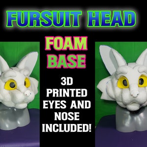 Fursuit Head Foam Base #1
