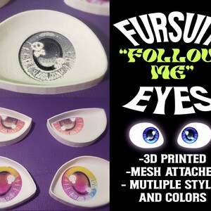 Fursuit "follow-me" Eyes - Mesh Included *3D Printed* - Etsy