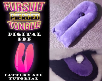 mam MARIA BLACK Furry TwirlPierced BlackMarbleFursuits - Etsy