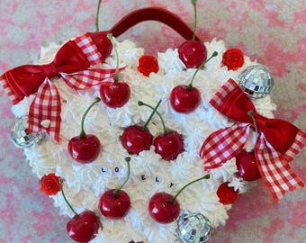 Sweet as Cherry Pie Cake Purse