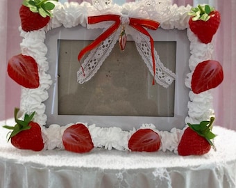 Ramka na zdjęcie ciasta Tres Leches