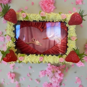 Strawberries and Daydreams Picture Frame