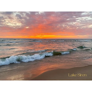 Lake Michigan Sunset - Unedited