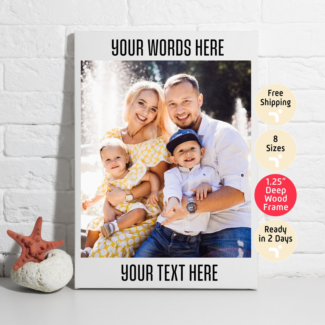 Wedding Photo Gifts Personalized Photo Gift Family Photo Etsy