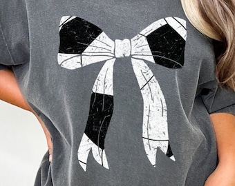 Distressed Bow Soccer Ball Digital Design / PNG