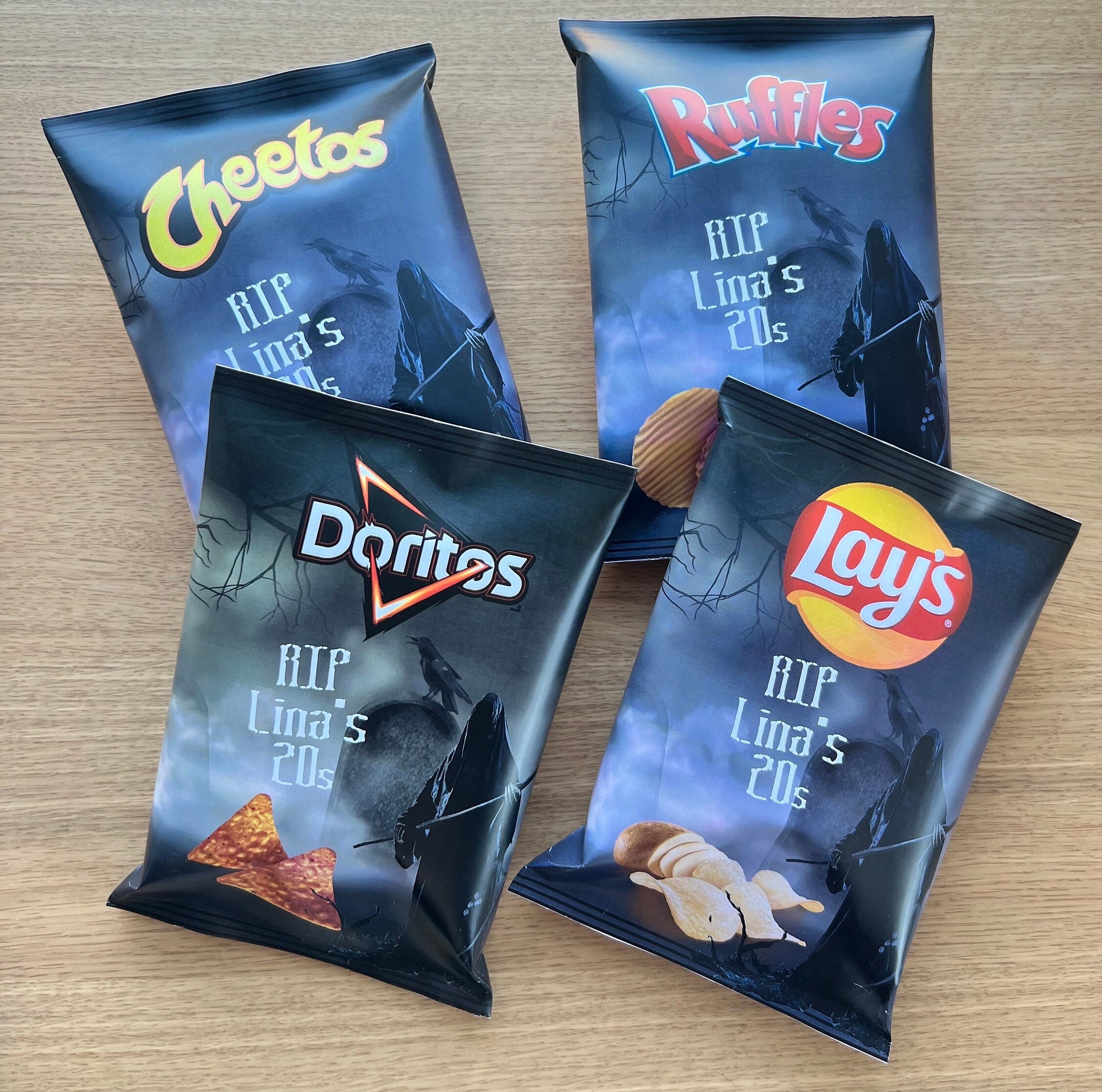 Chips Lays Cheetos Ruffles Doritos 100% Personnalisées Sur - Etsy