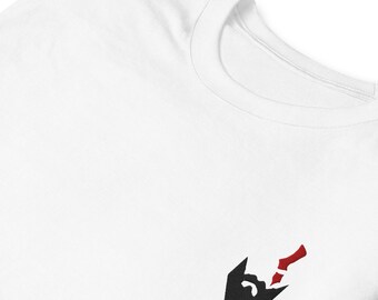 Kratos God of War T-Shirt – Embroidered Minimalist Subtle Gamer Gift Tee