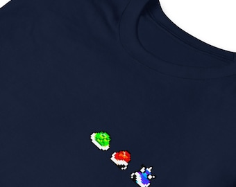 Retro Mario Shells T-Shirt – DTG Printed Classic Gamer Gift Tee