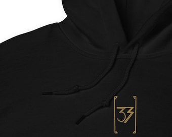Expedition 33 Hoodie – Embroidered Clair Obscur Subtle Dark Fantasy Gamer Gift Sweatshirt