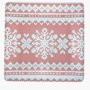 Vintage Sweater Dinner Plates