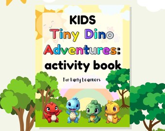 Tiny Dino Activity Book For Early Learners