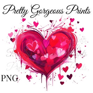 Valentine Png, Hearts In Heart Png, Love Png, Cute Heart Png, Sublimation Png, Heart Png, Heart Clipart, Commercial Use, Digital Download