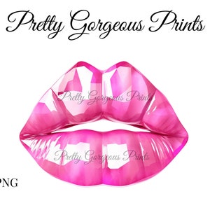 Lips Png Sublimation Design, Lips Png Designs, Hand Drawn Lips Png, Lips Clip Art, Lips Png, Lip Gloss Png, Digital Download