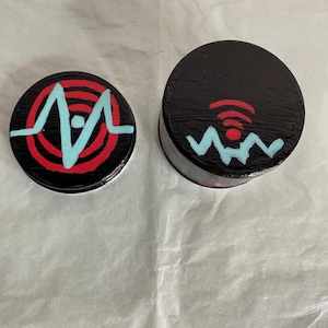Hazbin Hotel Handmade Vox Inspired Trinket Tin