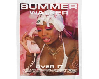 Summer Walker Album Cover Plush Blanket