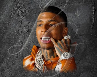 NLE Choppa Graphic T-Shirt Design PNG: Ready To Print (Digital Download)