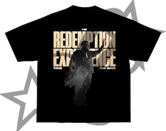Rod Wave Redemption Experience Oversized Graphic Tee