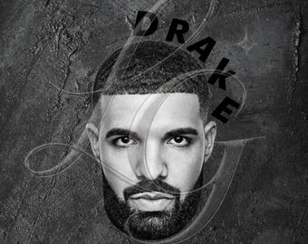 Drake Graphic T-Shirt Design PNG |Tee Shirt Design | Instant Download and Ready To Print