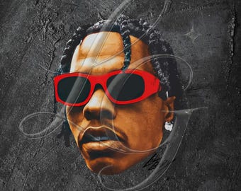 Lil Baby Graphic T-Shirt Design PNG (Digital Download)