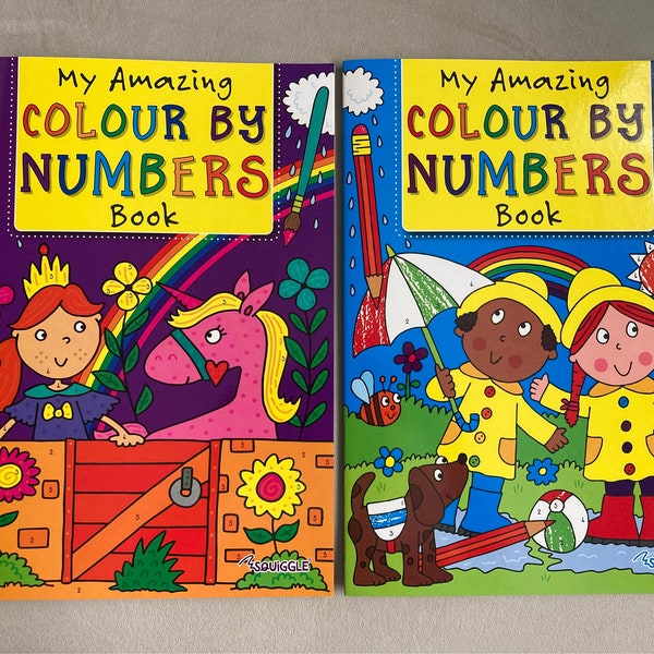Color by Number - Etsy UK