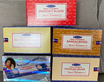 BUY 3, GET 3 FREE, Nag Champa Incense Sticks