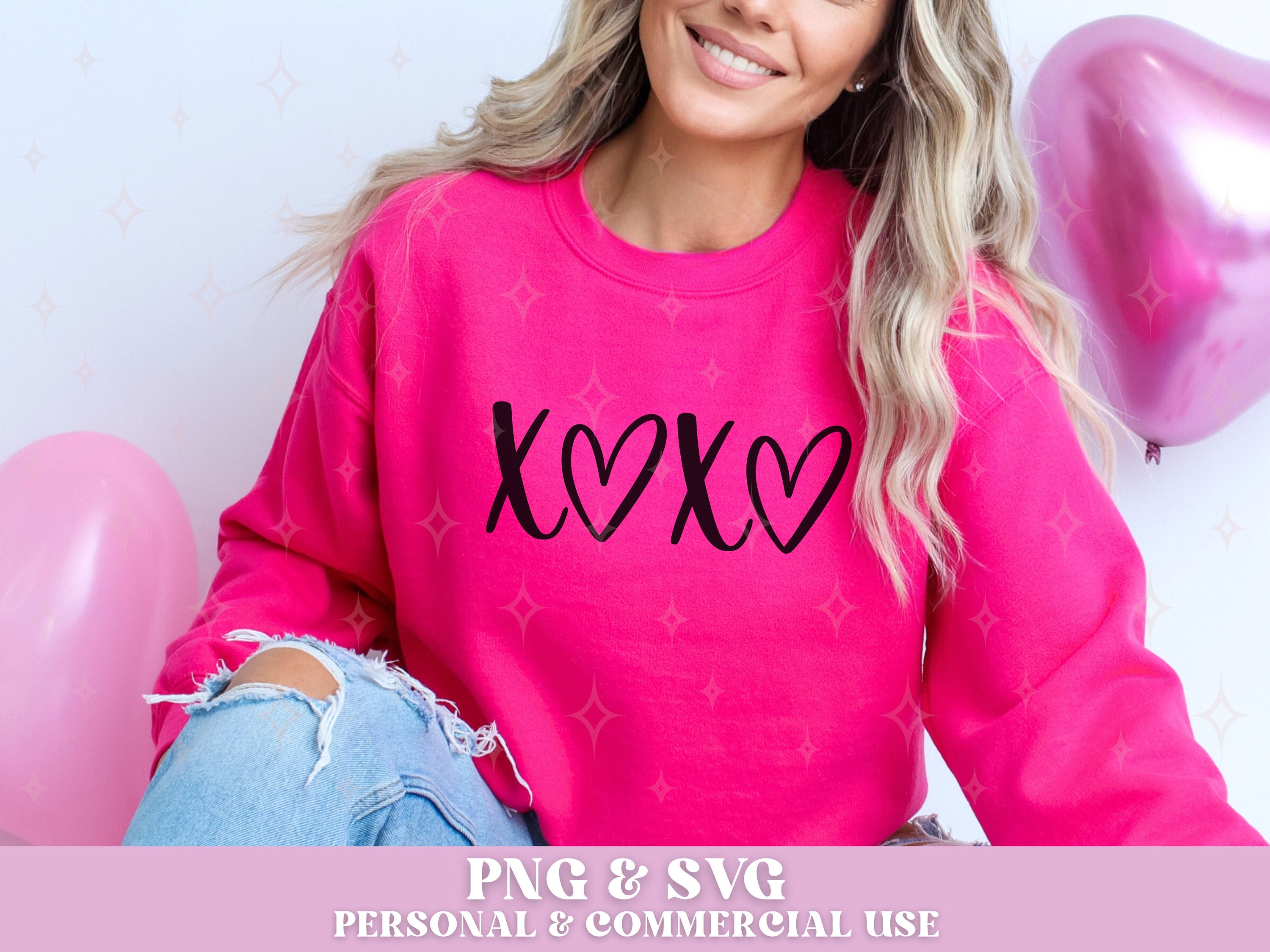 Hugs and Kisses SVG PNG, Xoxo Svg, Valentine's Day Png, Love Svg ...