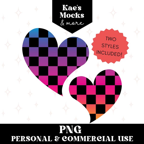 Valentine PNG, Retro Checkered Hearts PNG, Rainbow Valentine's Day Png, Love and Hearts Png, Cupid Valentine Hello Valentine, Edgy Valentine