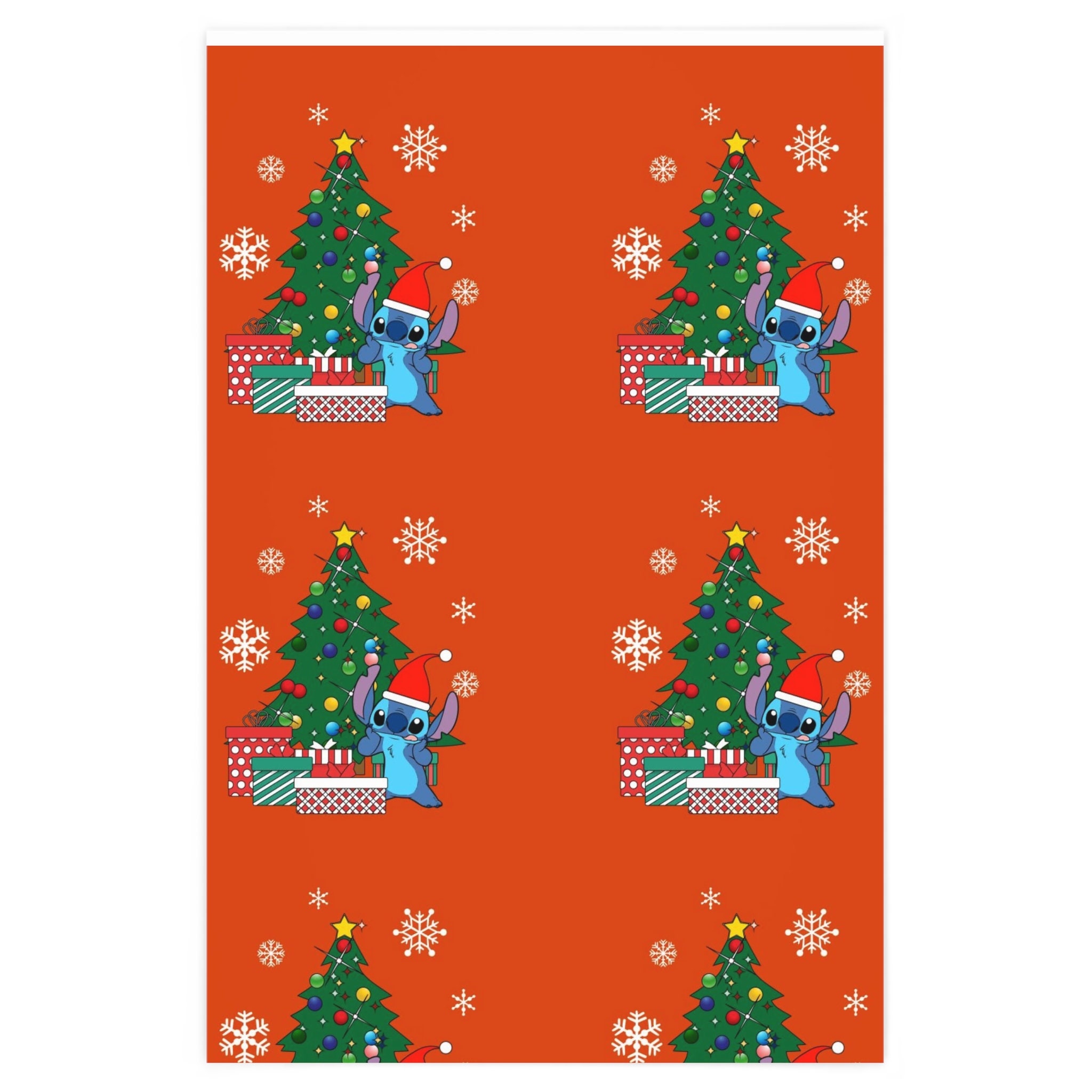 Stitch Christmas Wrapping Paper, Christmas Wrap Paper Stitch Lilo