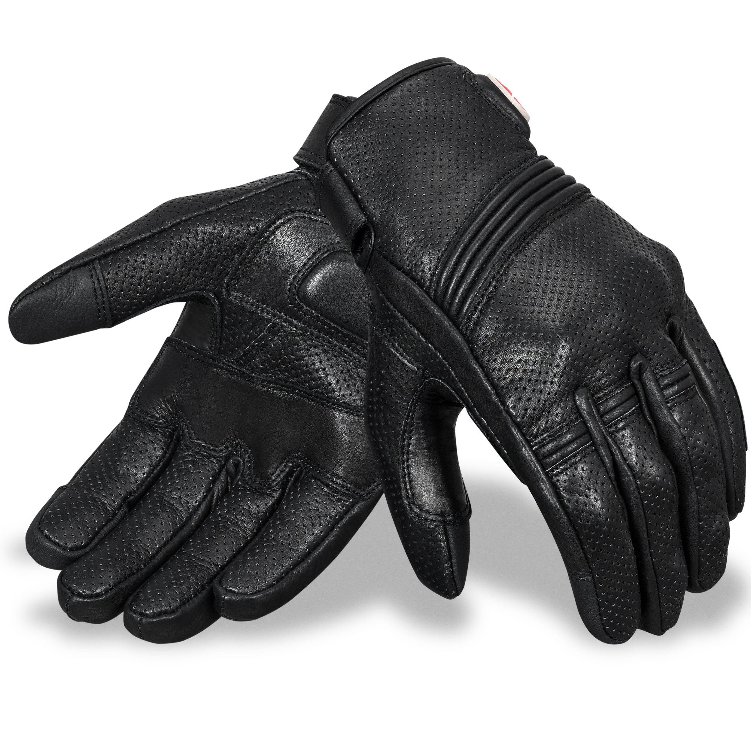 Genuine leather motorcycle gloves clearance
