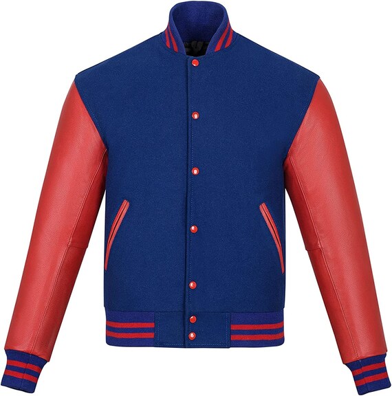 Varsity Jacket Baseball Letterman Jacket for Men … - image 7