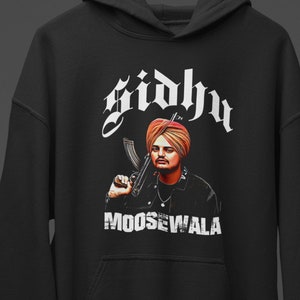 Trendy Sidhu Moosewala Unisex Hoodie - Unique Streetwear for Music Fans | Punjabi gift | Punjab | Punjabi Shirt |  DMERCHS | Moosewala shirt