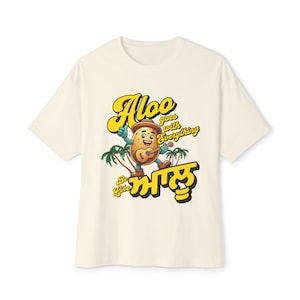 Be like aloo Punjabi oversized streetwear t-shirt