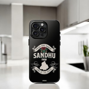 Funda de teléfono personalizada en punjabi / Funda de teléfono personalizada en punjabi para Google / Funda de Samsung personalizada en punjabi / Fundas de teléfono DMERCHS