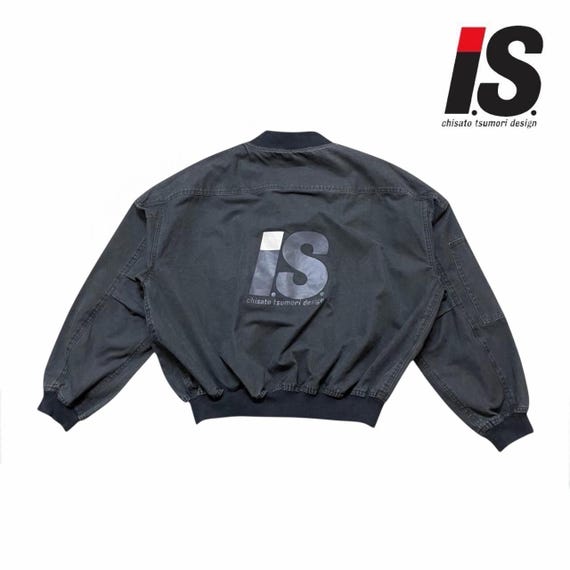 Vintage 80s Issey Miyake IS MA-1 Bomber Faded Style Jacket - Etsy