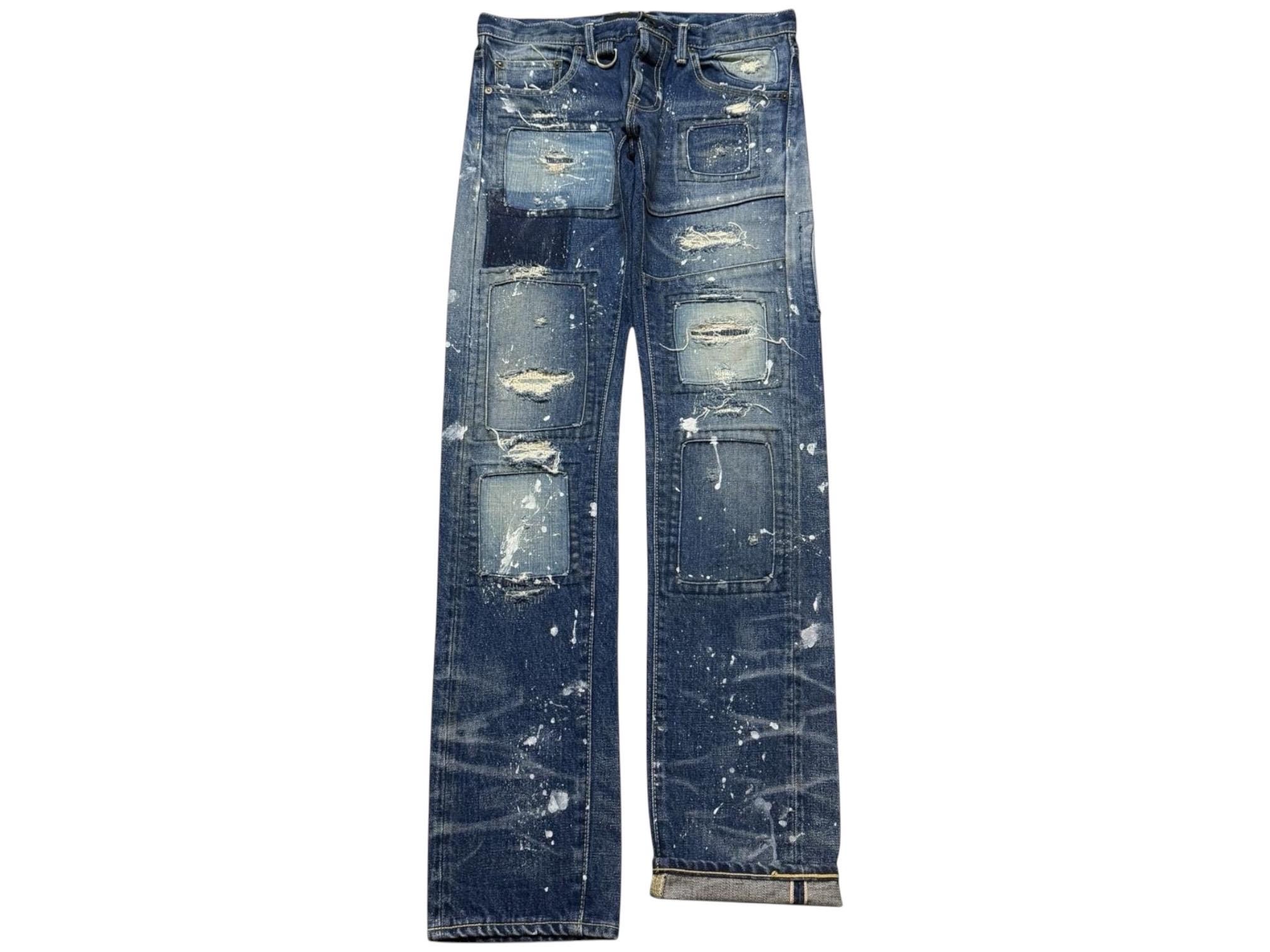 Levis Splatter Jeans - Etsy