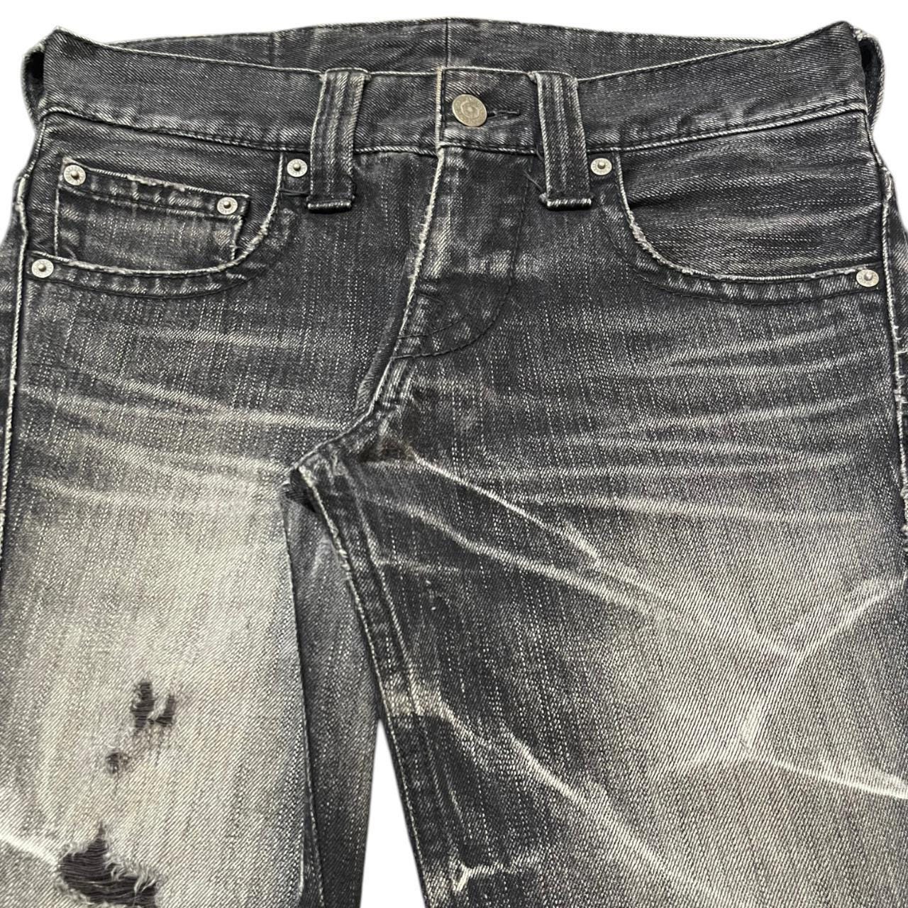 Vintage Japan Tornado Mart Faded Thunder Wash Clawmark Style