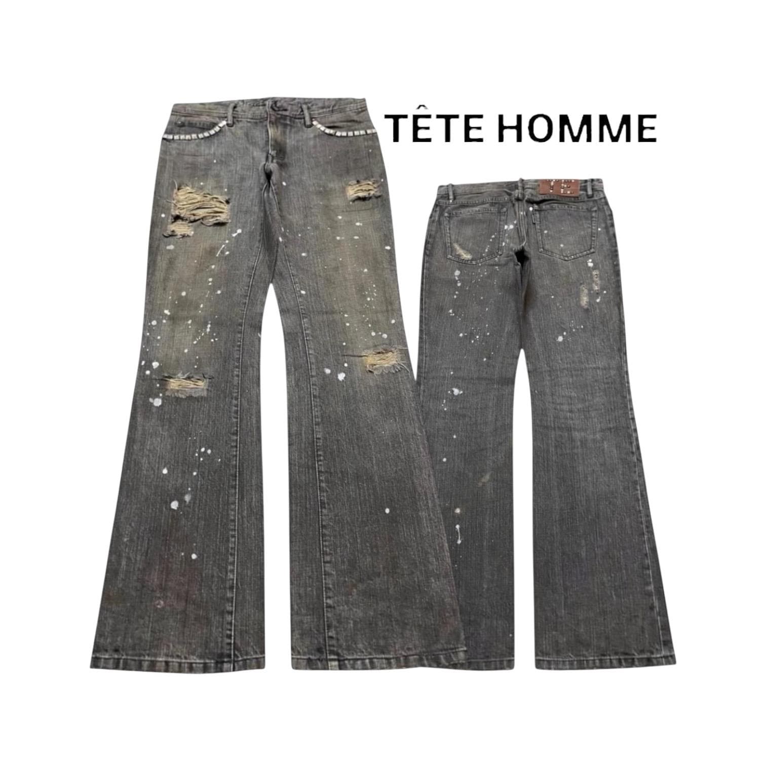 Hysteric Glamour Studded Jeans - Etsy