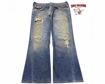 80s Vintage Levis 517 Boot Cut Jeans Flare Denim Pants Orange Tab