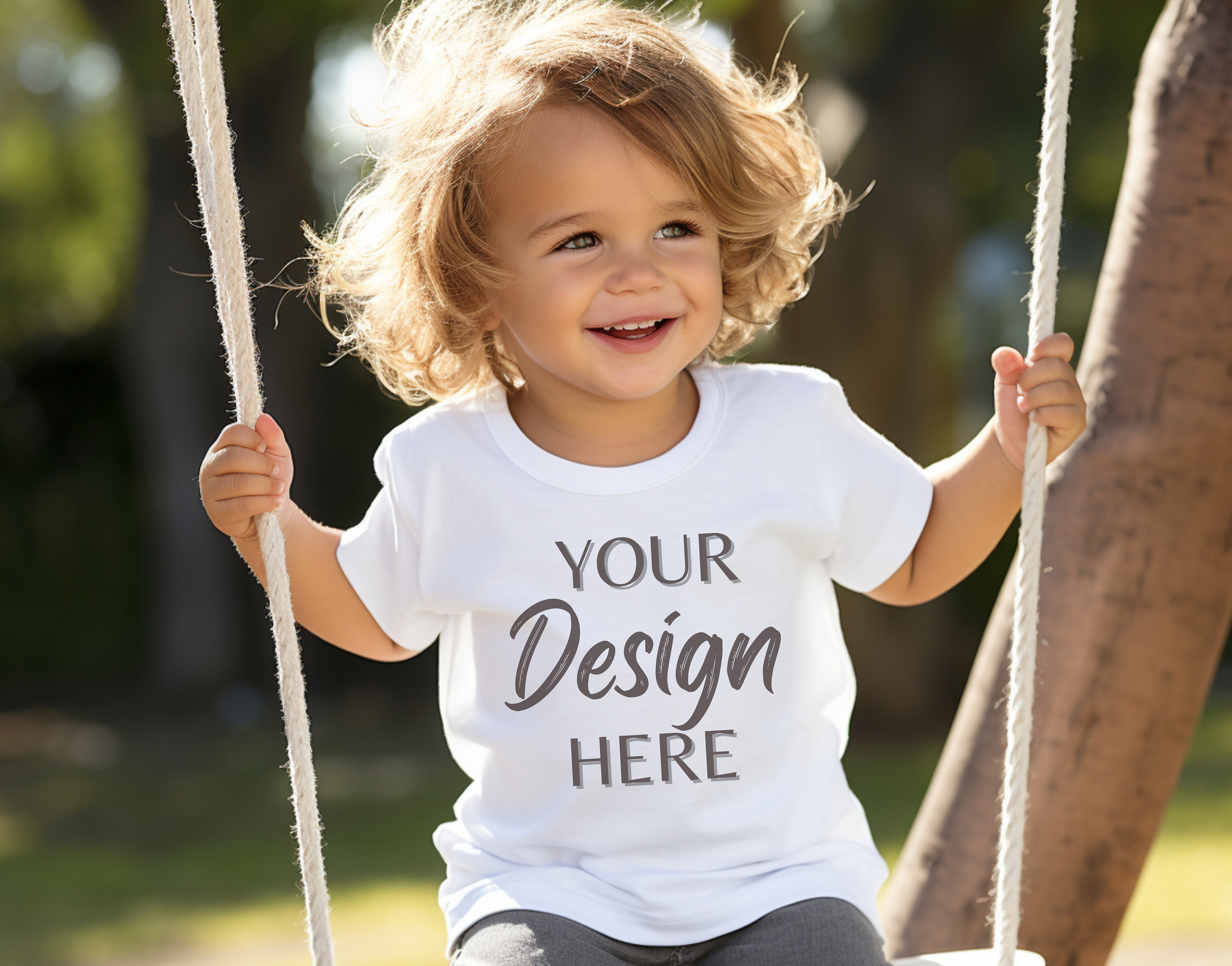 Bella Canvas 3001T Mockup White, Toddler Tshirt Mockup, Kids Tee Mockup, 3001T Mockup, Lifestyle Mockup 3001T, Childs Tee Mockup 3001T White