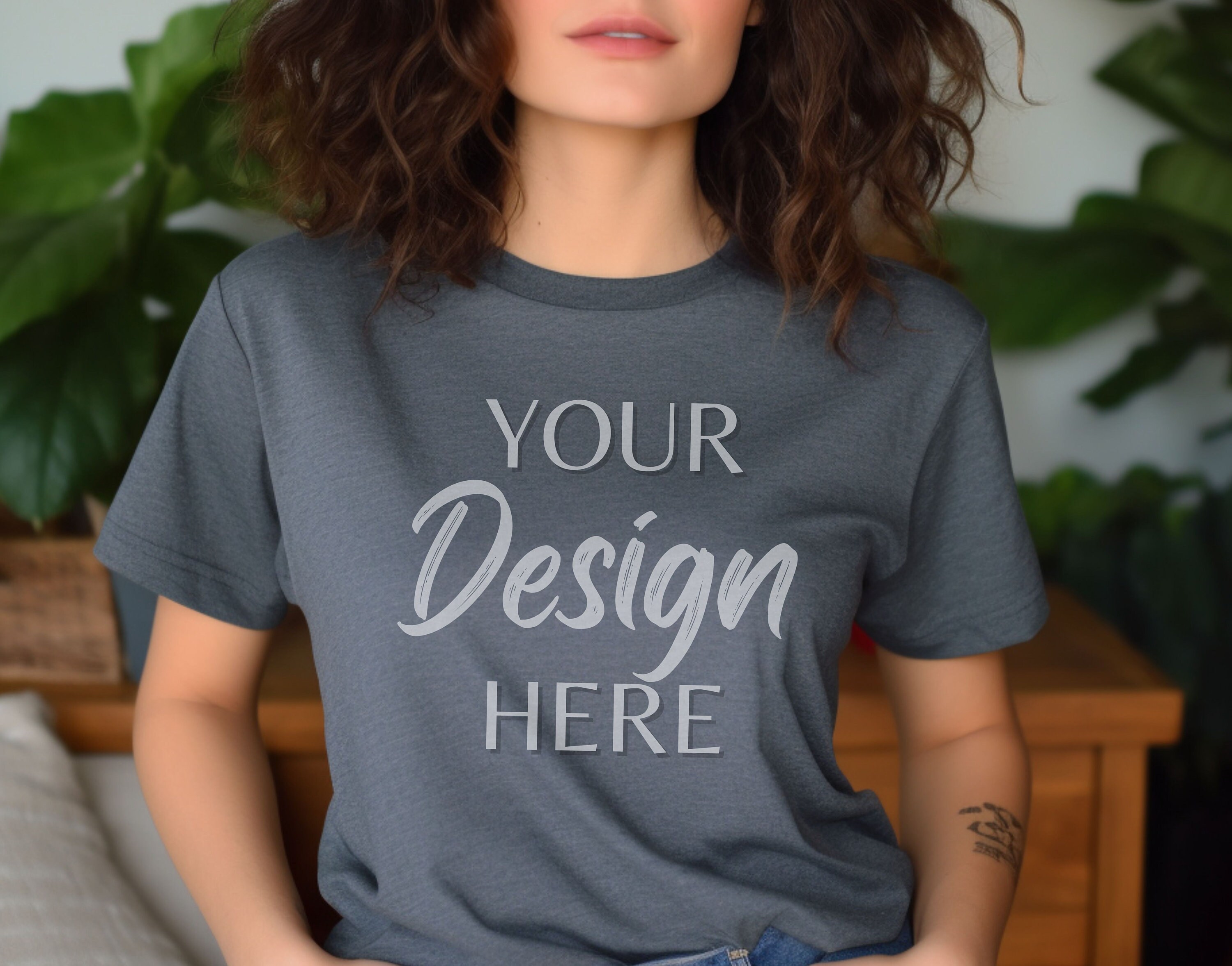 Heather Grey T Shirt - Etsy | T-Shirts