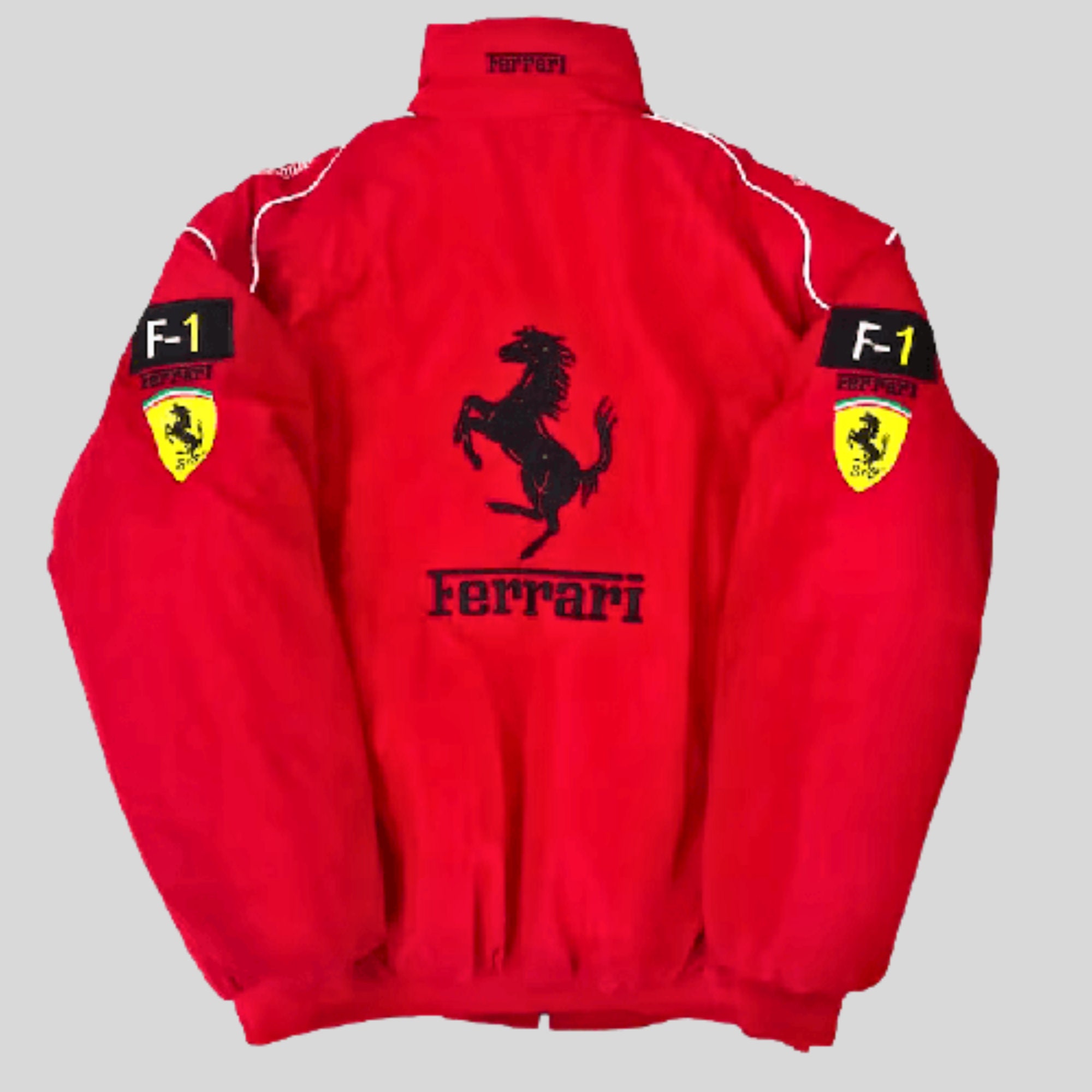Ferrari Racing Jacket Red Vintage Nascar Bomber F1 Jacket - Etsy