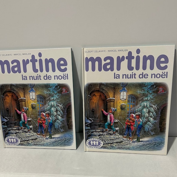 Livre Enfant : Martine la Nuit de Noël 1991 / Martine Prend le Train 1978 / Martine Fête son Anniversaire 1969 /Collection/Jeux/Bibliothèque