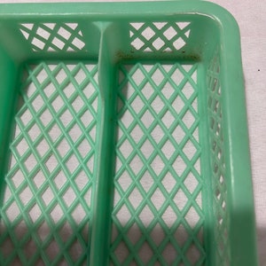 Vintage Plastic Cutlery Rack for Drawer/Knife Tray, Forks, Spoons/Household Locker/Kitchen Utensil/Box/Support image 10