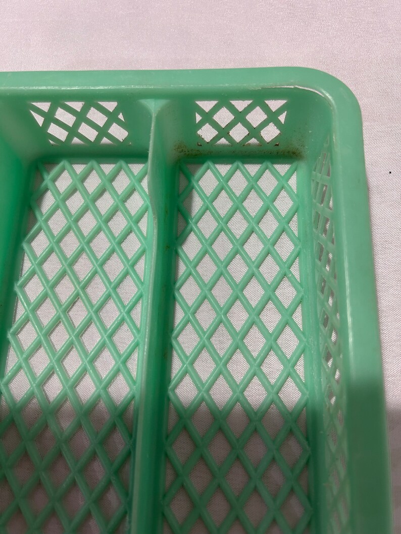 Vintage Plastic Cutlery Rack for Drawer/Knife Tray, Forks, Spoons/Household Locker/Kitchen Utensil/Box/Support image 10