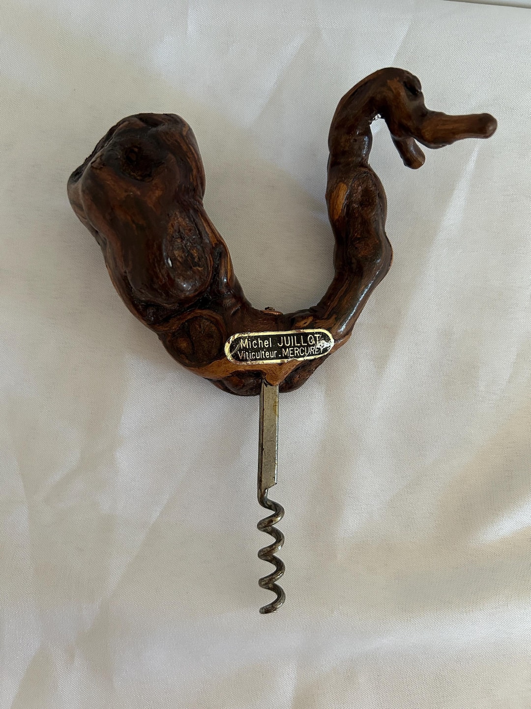 Vintage Vineyard Corkscrew Burgundy France Michel Juillot Winemaker ...