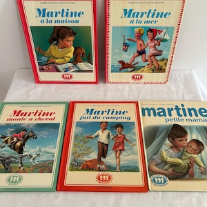 Martine : livre pour enfant- Choix à l'unité...  Vintage Français Collection Farandole Casterman Marcel Marlier Gilbert Delahaye 1969/1984