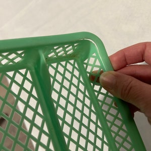Vintage Plastic Cutlery Rack for Drawer/Knife Tray, Forks, Spoons/Household Locker/Kitchen Utensil/Box/Support image 9