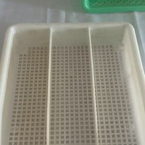 Vintage Plastic Cutlery Rack for Drawer/Knife Tray, Forks, Spoons/Household Locker/Kitchen Utensil/Box/Support image 3