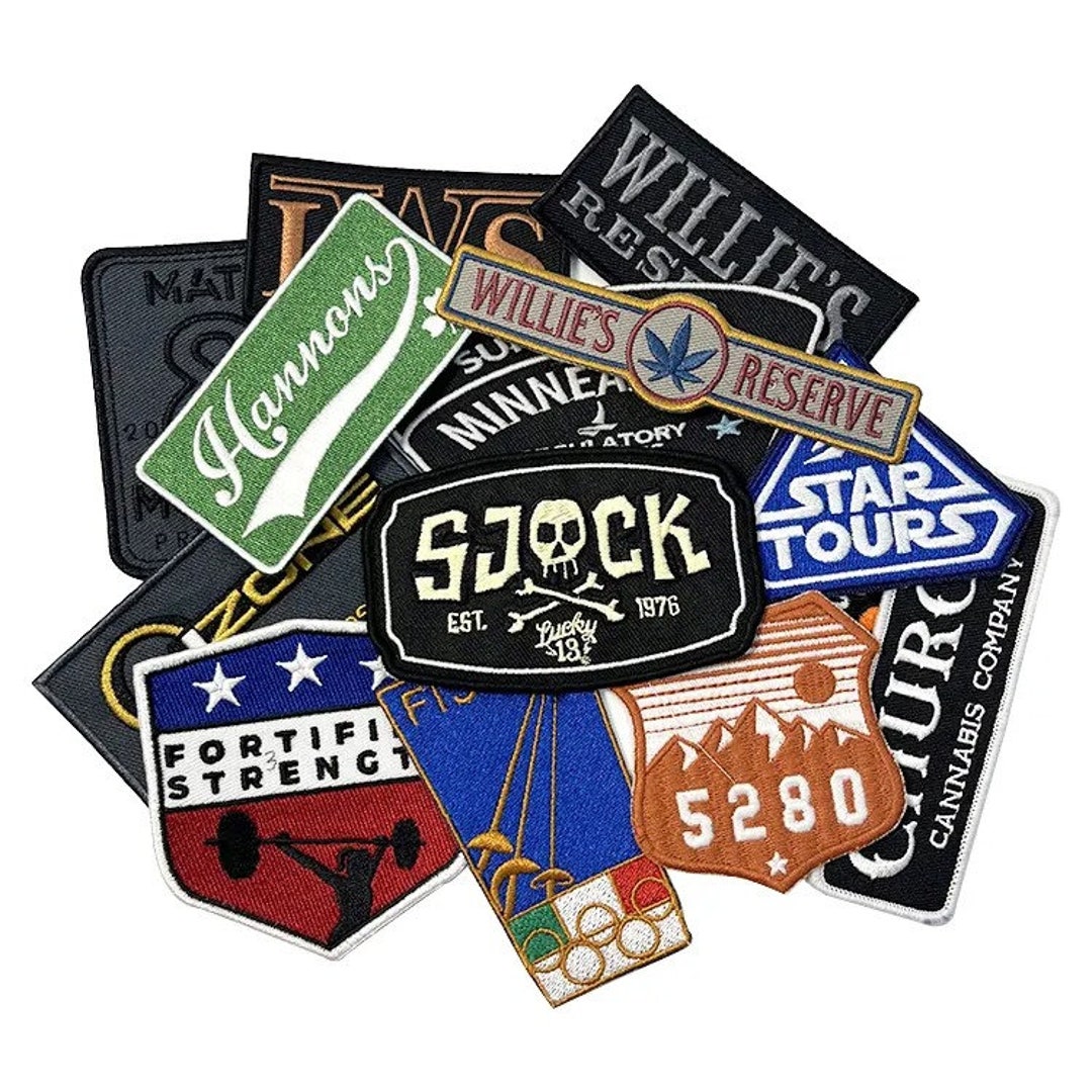 Custom Embroidery Patch Custom Iron on Patch Custom Patch Etsy