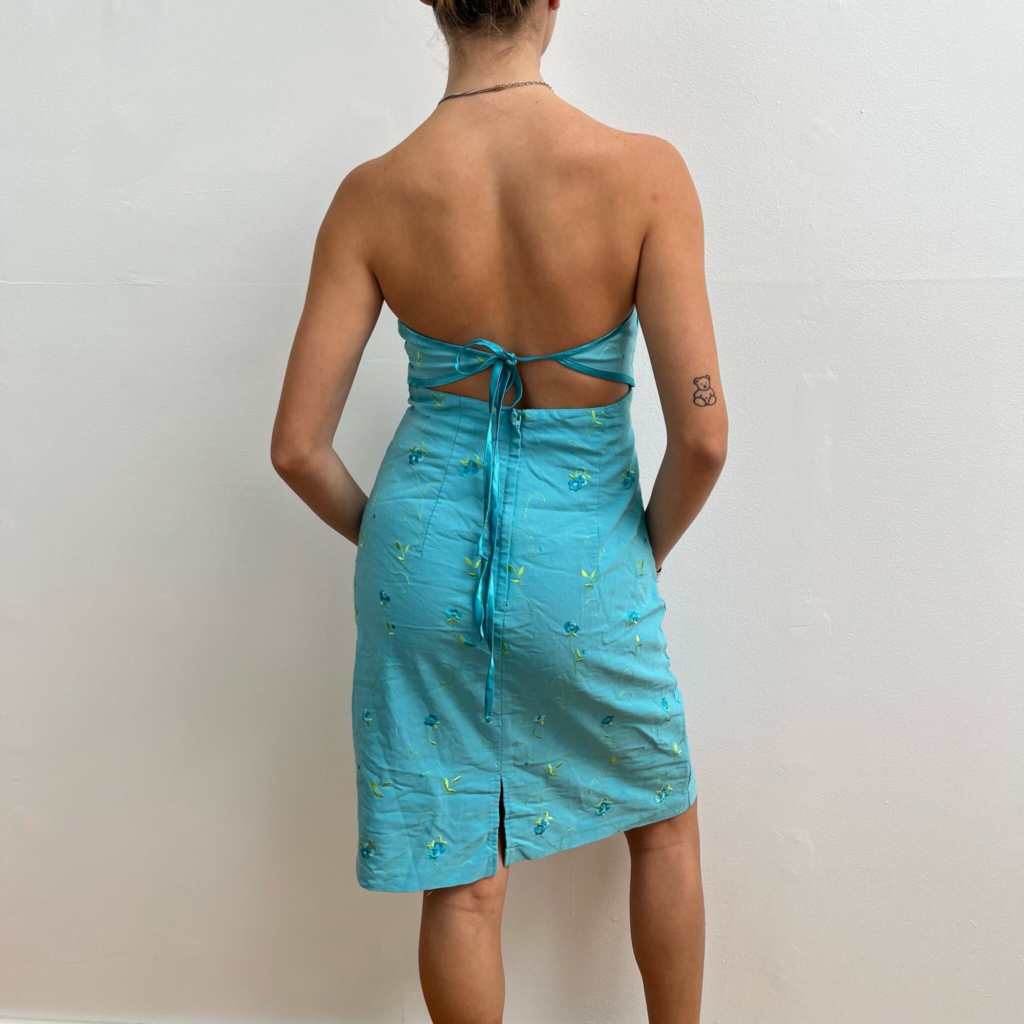 my michelle blue dress Tori Mini Dress in Ocean Blue